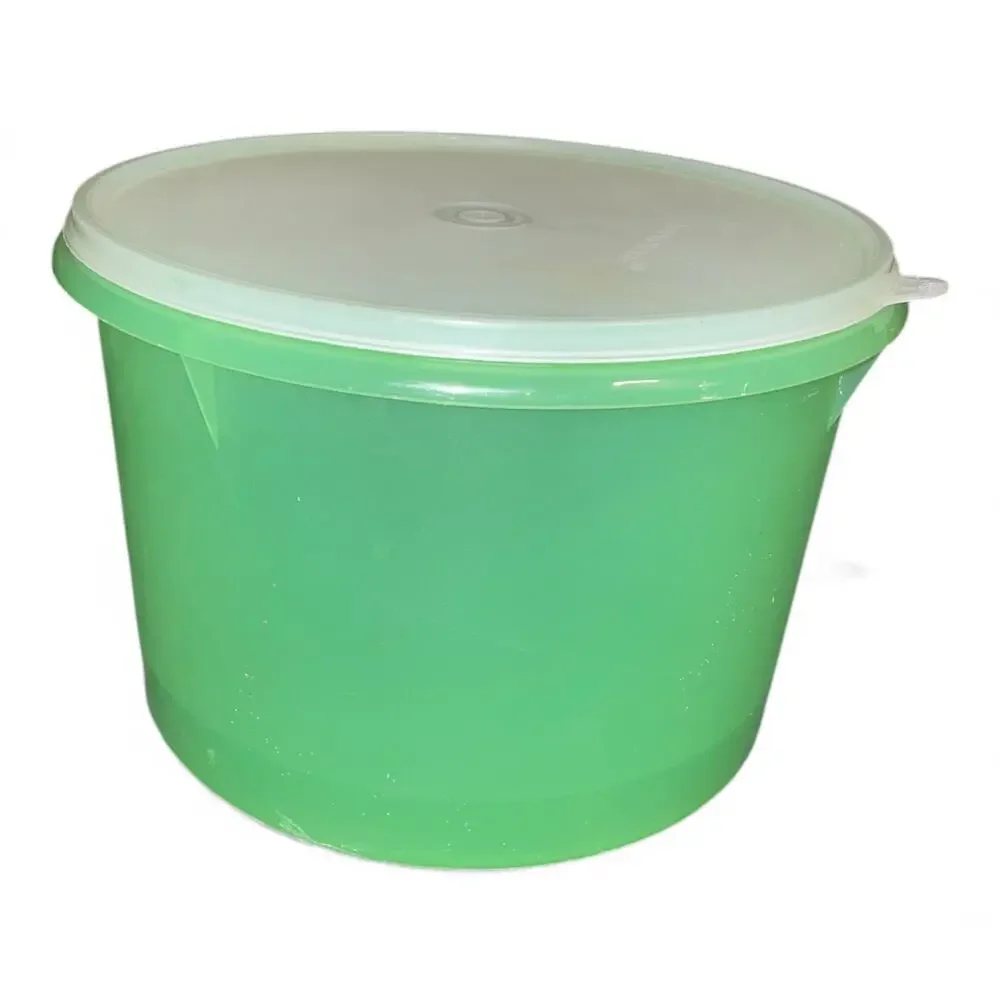 Tupperware Econo Canisters Nesting Set 20 10 8 Cup Butterfly Lid Kitchen Vintage